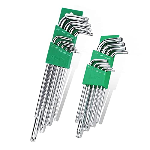 09026119385　1205353 Inner Spline Allen Key with Middle Hole Wrench Set Torx